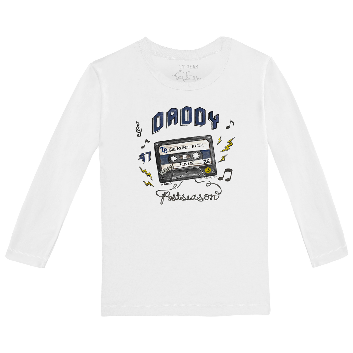VIP Tampa Bay Rays Postseason '26 Kid's Long-Sleeve Tee Shirt
