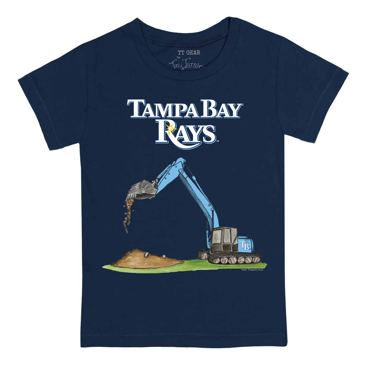 Tampa Bay Rays Excavator Tee Shirt