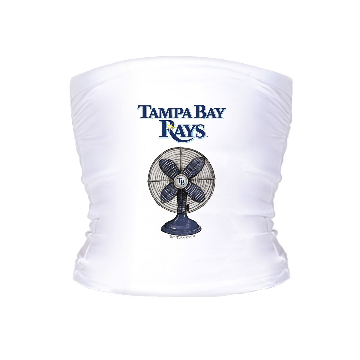 Tampa Bay Rays Fan Crop Tube Top