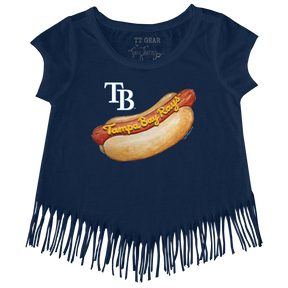 Tampa Bay Rays Hot Dog Fringe Tee