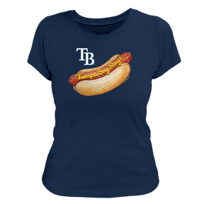 Tampa Bay Rays Hot Dog Women's Tee Shirt