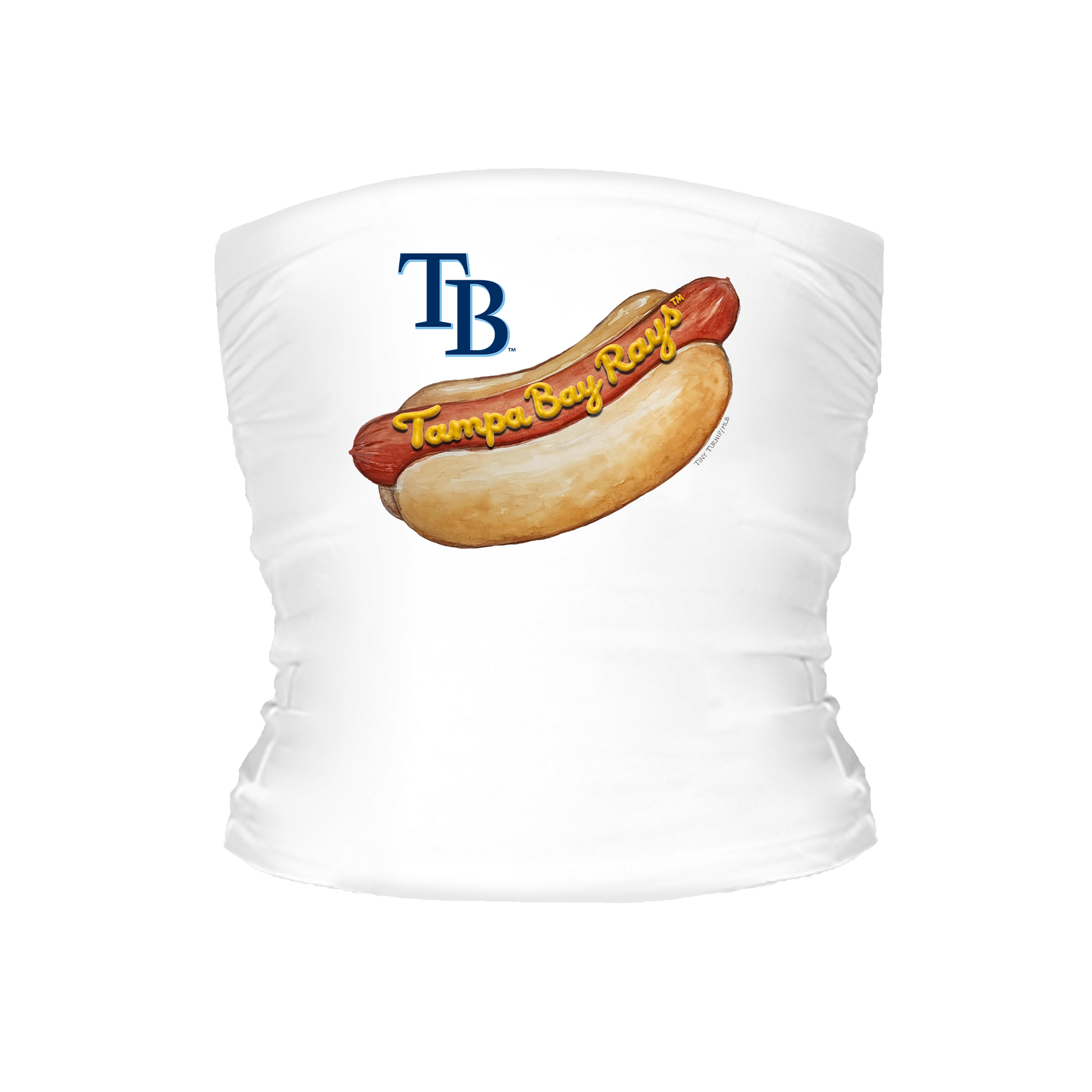 Tampa Bay Rays Hot Dog Tube Top