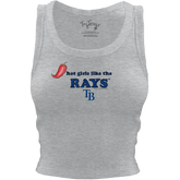 Tampa Bay Rays Hot Girls Crop Tank