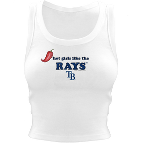 Tampa Bay Rays Hot Girls Crop Tank