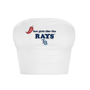 Tampa Bay Rays Hot Girls Crop Tube Top