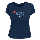 Tampa Bay Rays Hot Girls Women's Tee Shirt