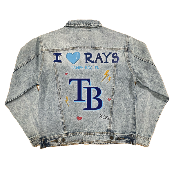 I Heart Rays Boyfriend Denim Jacket - Tiny Turnip