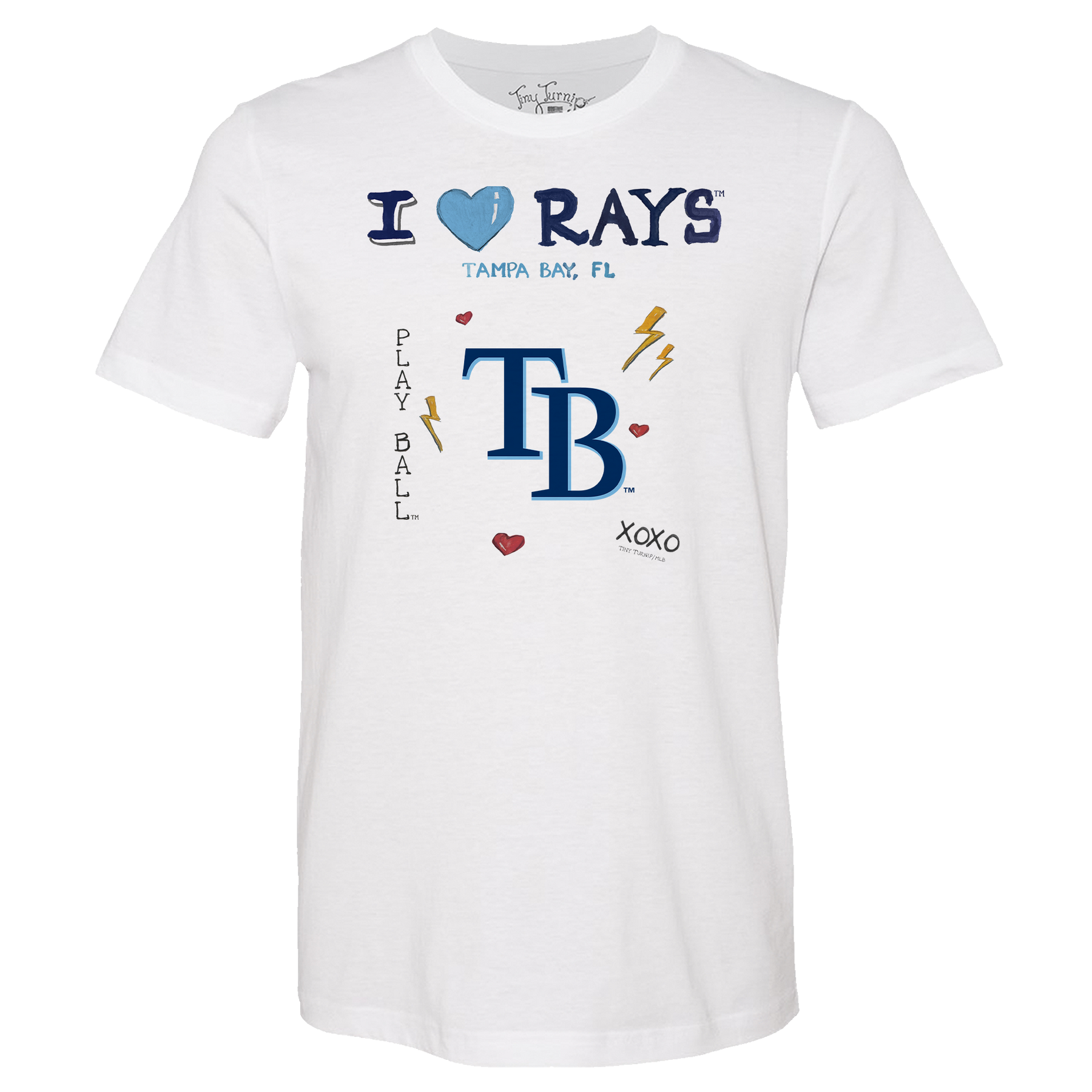I Heart Rays Unisex Tee Shirt - Tiny Turnip
