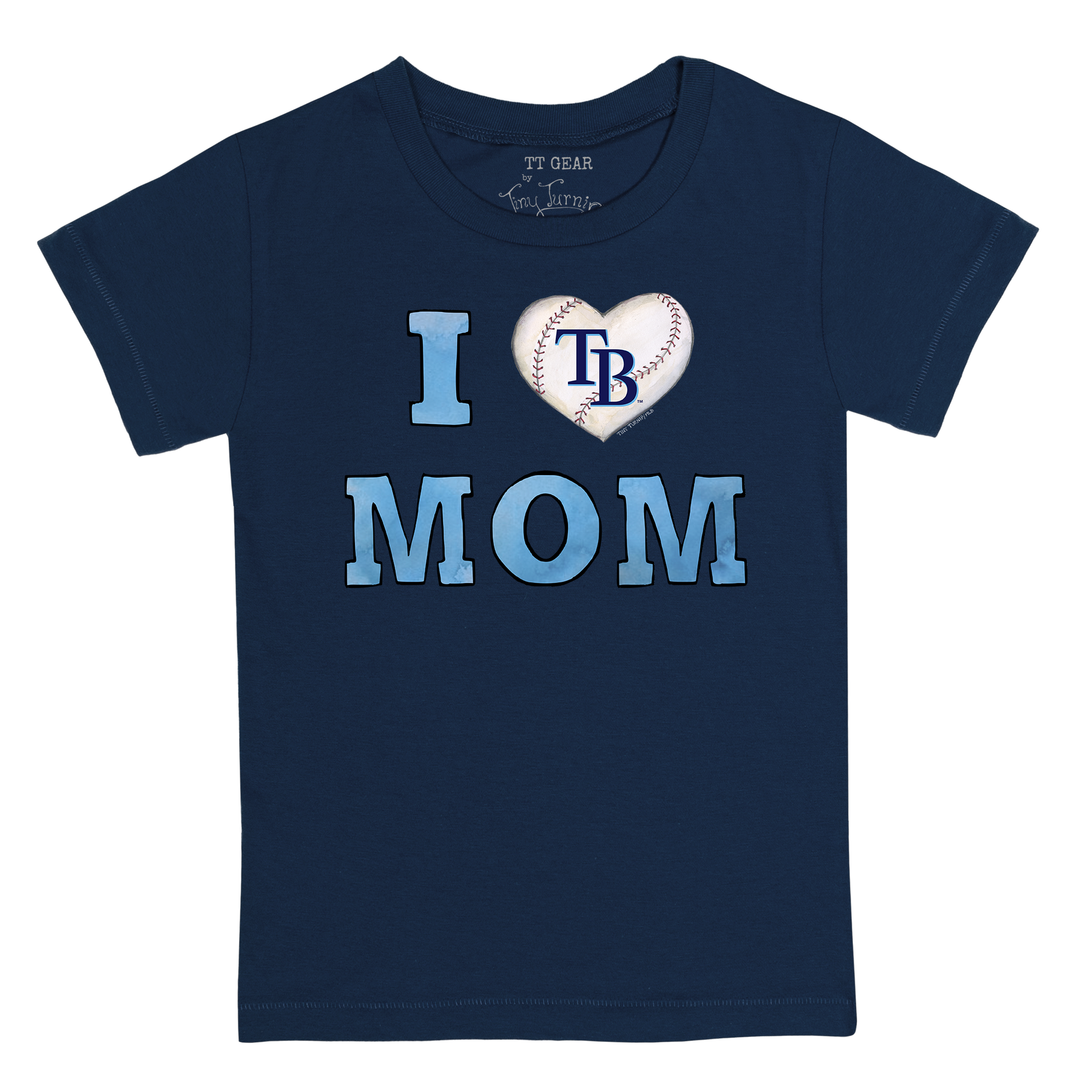 Tampa Bay Rays I Love Mom Tee Shirt