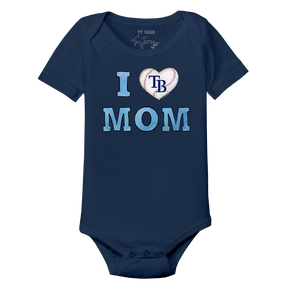 Tampa Bay Rays I Love Mom Short Sleeve Snapper