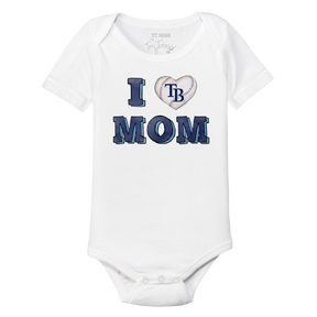 Tampa Bay Rays I Love Mom Short Sleeve Snapper