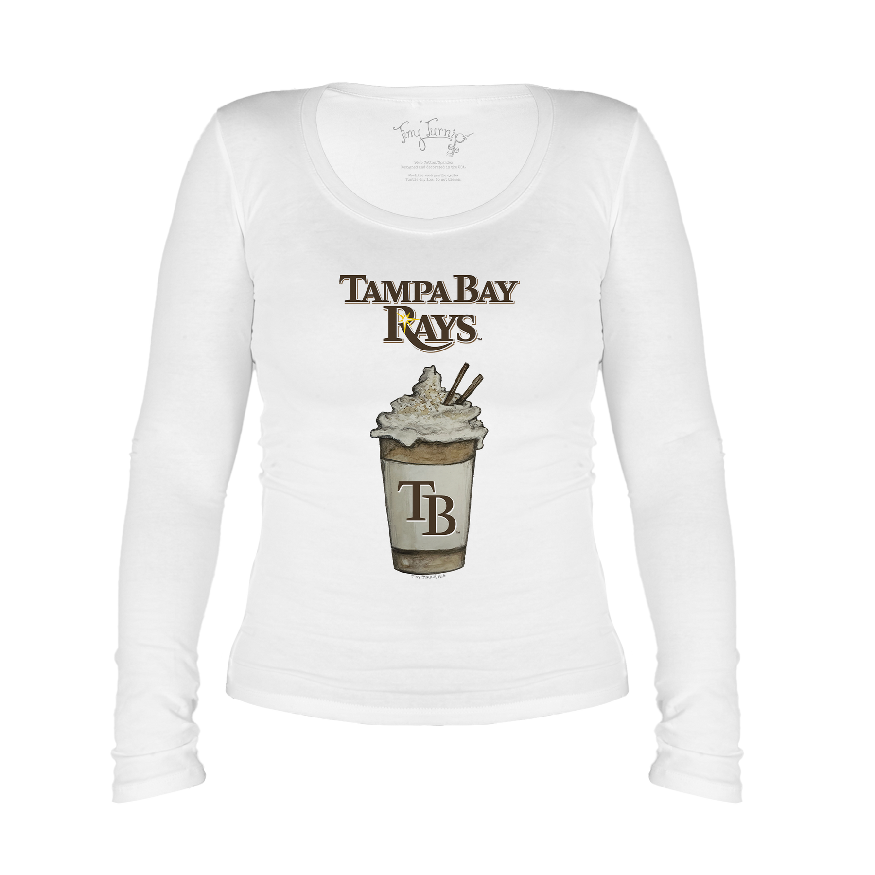 Tampa Bay Rays Latte Legend Long Sleeve