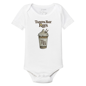 Tampa Bay Rays Latte Short Sleeve Snapper
