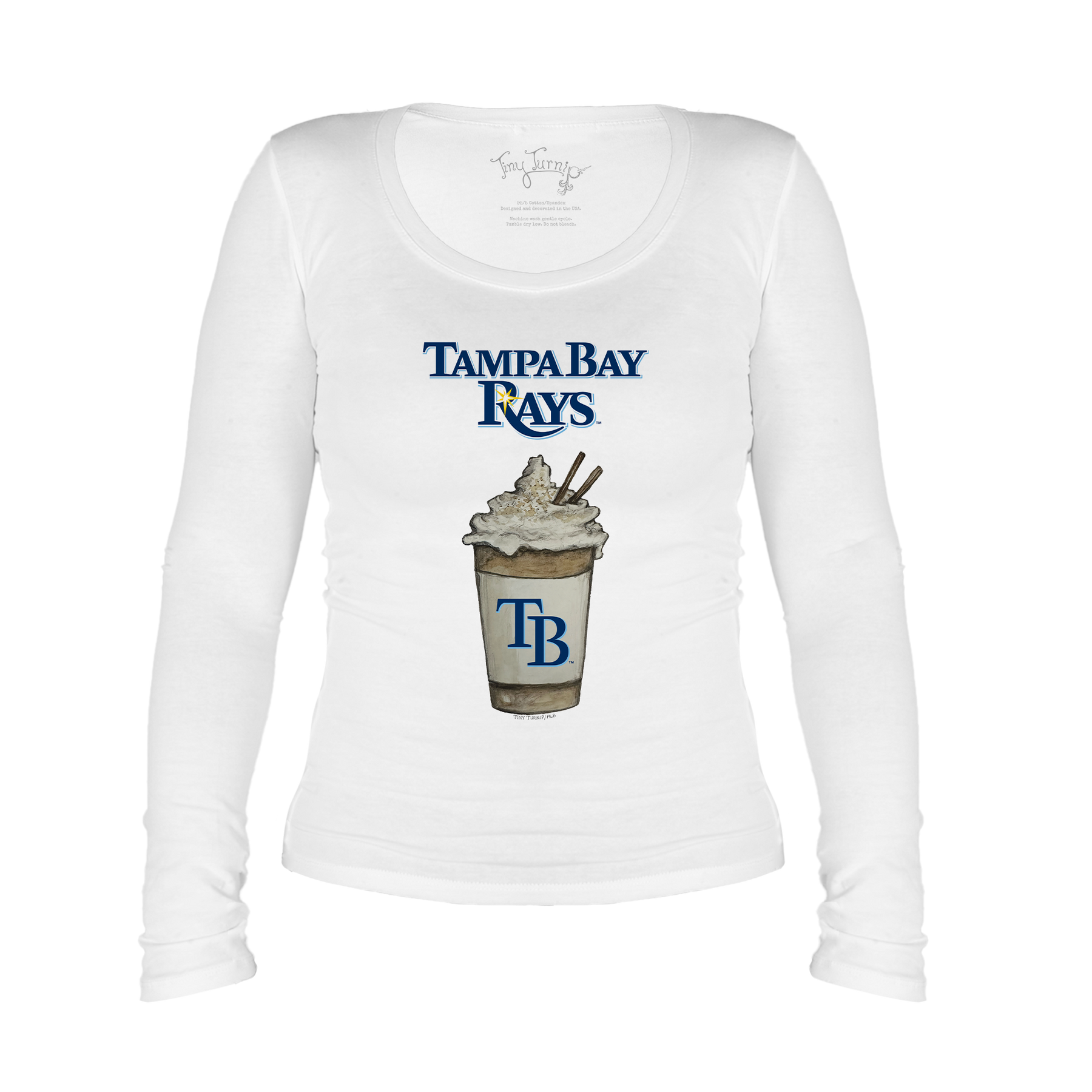 Tampa Bay Rays Latte Legend Long Sleeve