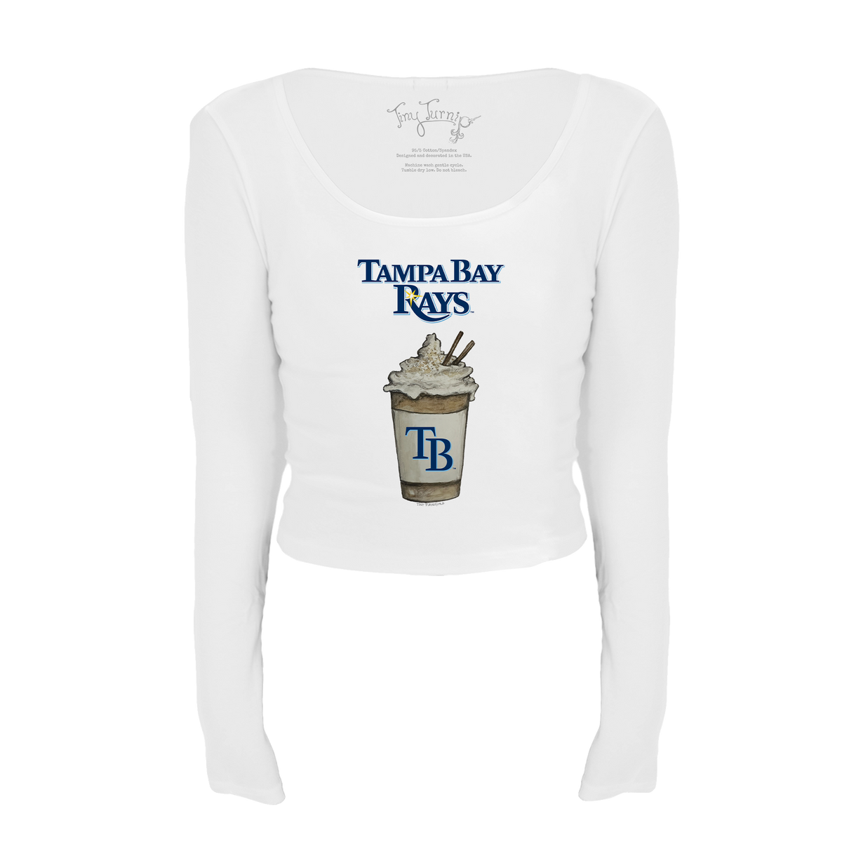 Tampa Bay Rays Latte Women's Lucy Long Sleeve