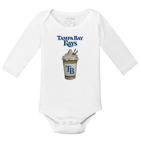 Tampa Bay Rays Latte Long Sleeve Snapper