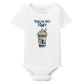 Tampa Bay Rays Latte Short Sleeve Snapper
