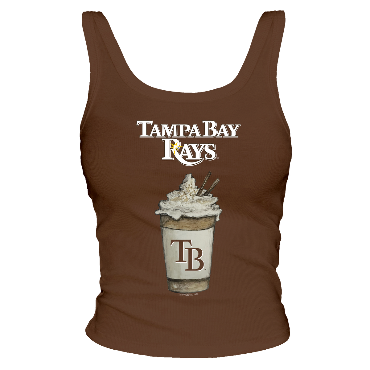 Tampa Bay Rays Latte Tank