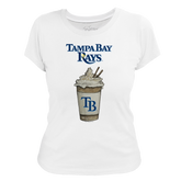 Tampa Bay Rays Latte Women's Tee Shirt