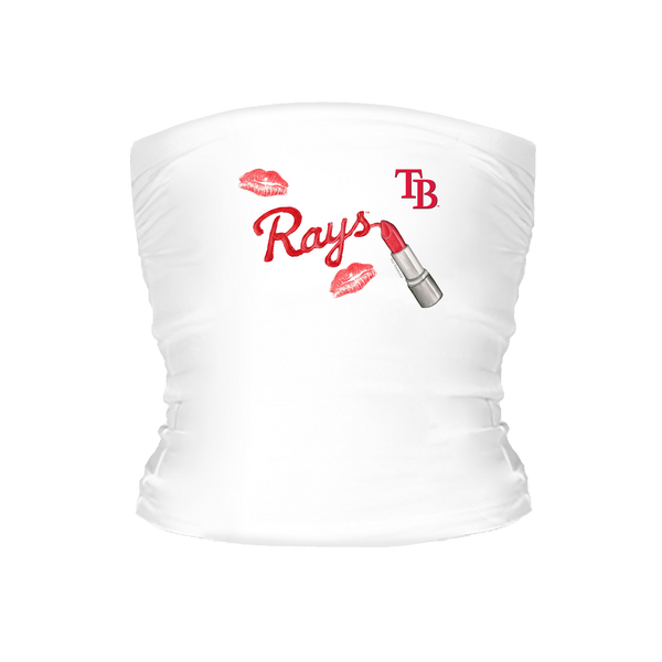 Tampa Bay Rays Lipstick Tube Top - Tiny Turnip