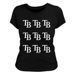 Tampa Bay Rays Logo Grid Tee Shirt - Tiny Turnip