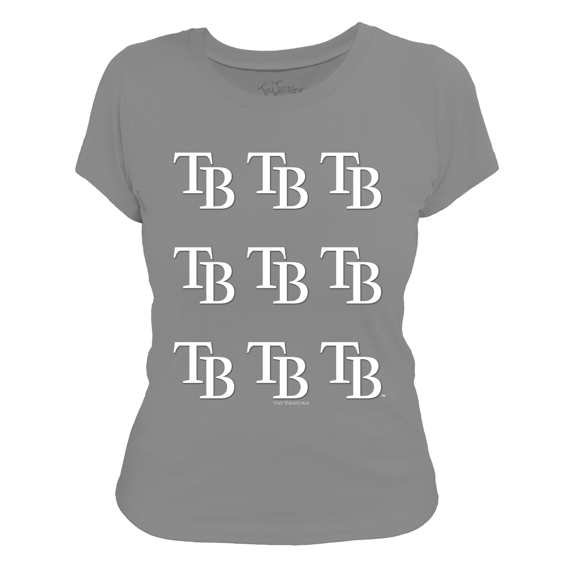Tampa Bay Rays Logo Grid Tee Shirt - Tiny Turnip