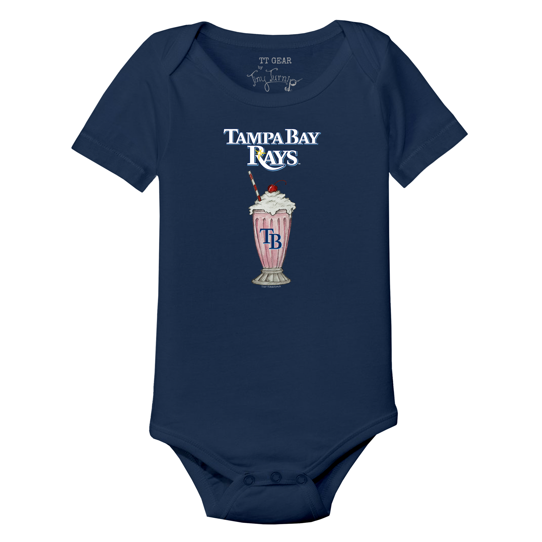 Tampa Bay Rays Milkshake Short Sleeve Snapper
