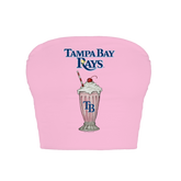Tampa Bay Rays Milkshake Crop Tube Top