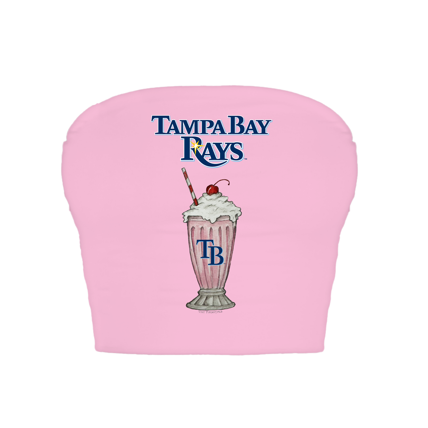 Tampa Bay Rays Milkshake Crop Tube Top
