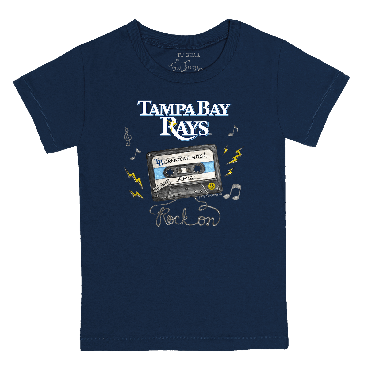 Tampa Bay Rays Mixtape Kid's Tee Shirt