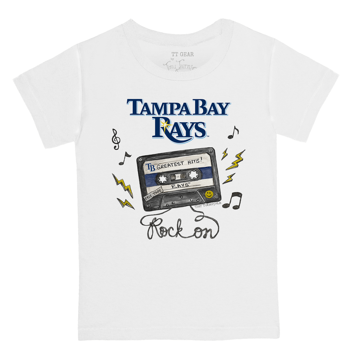 Tampa Bay Rays Mixtape Kid's Tee Shirt