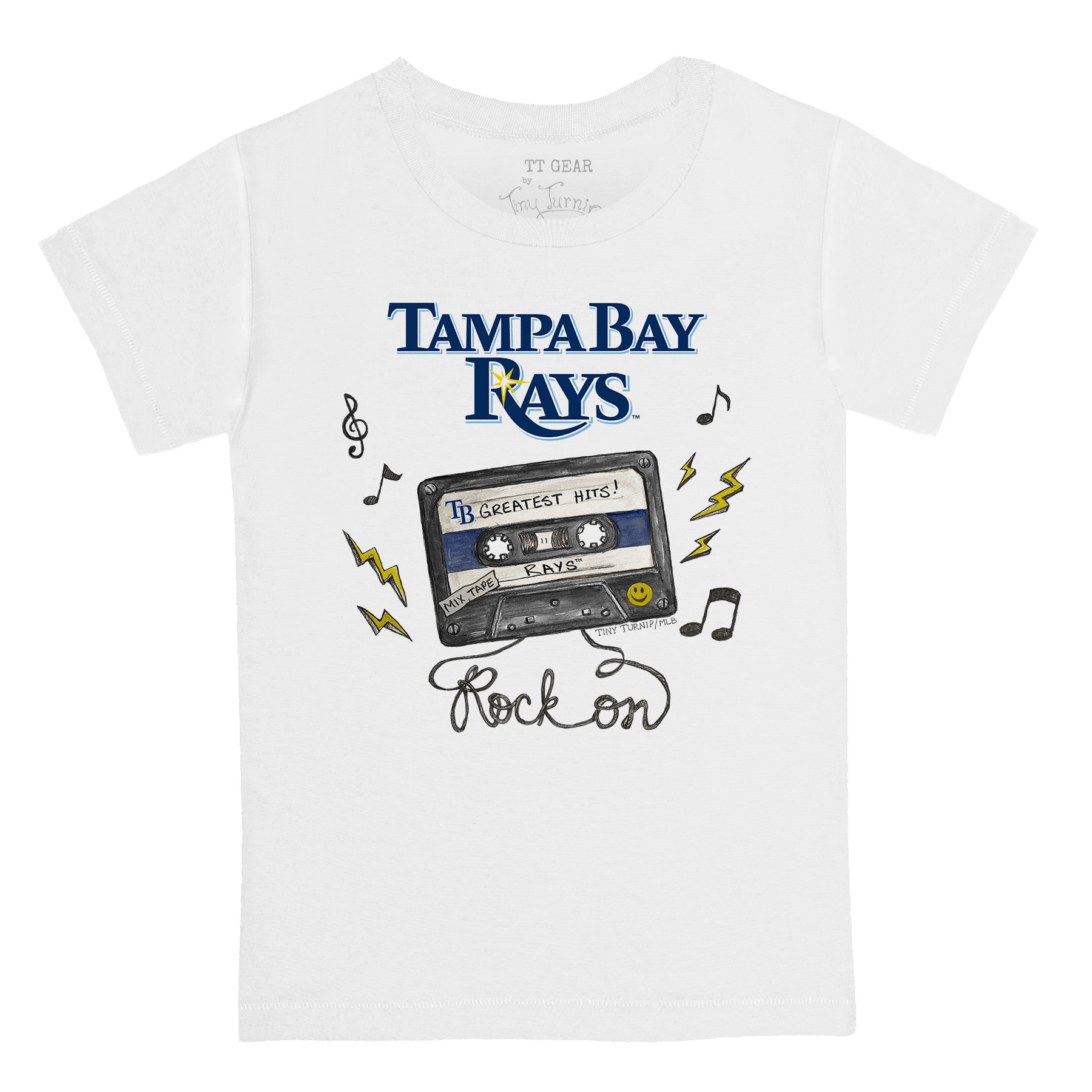 Tampa Bay Rays Mixtape Kid's Tee Shirt