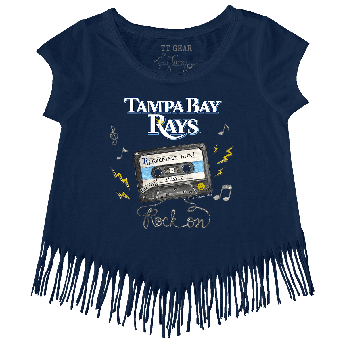 Tampa Bay Rays Mixtape Fringe Tee