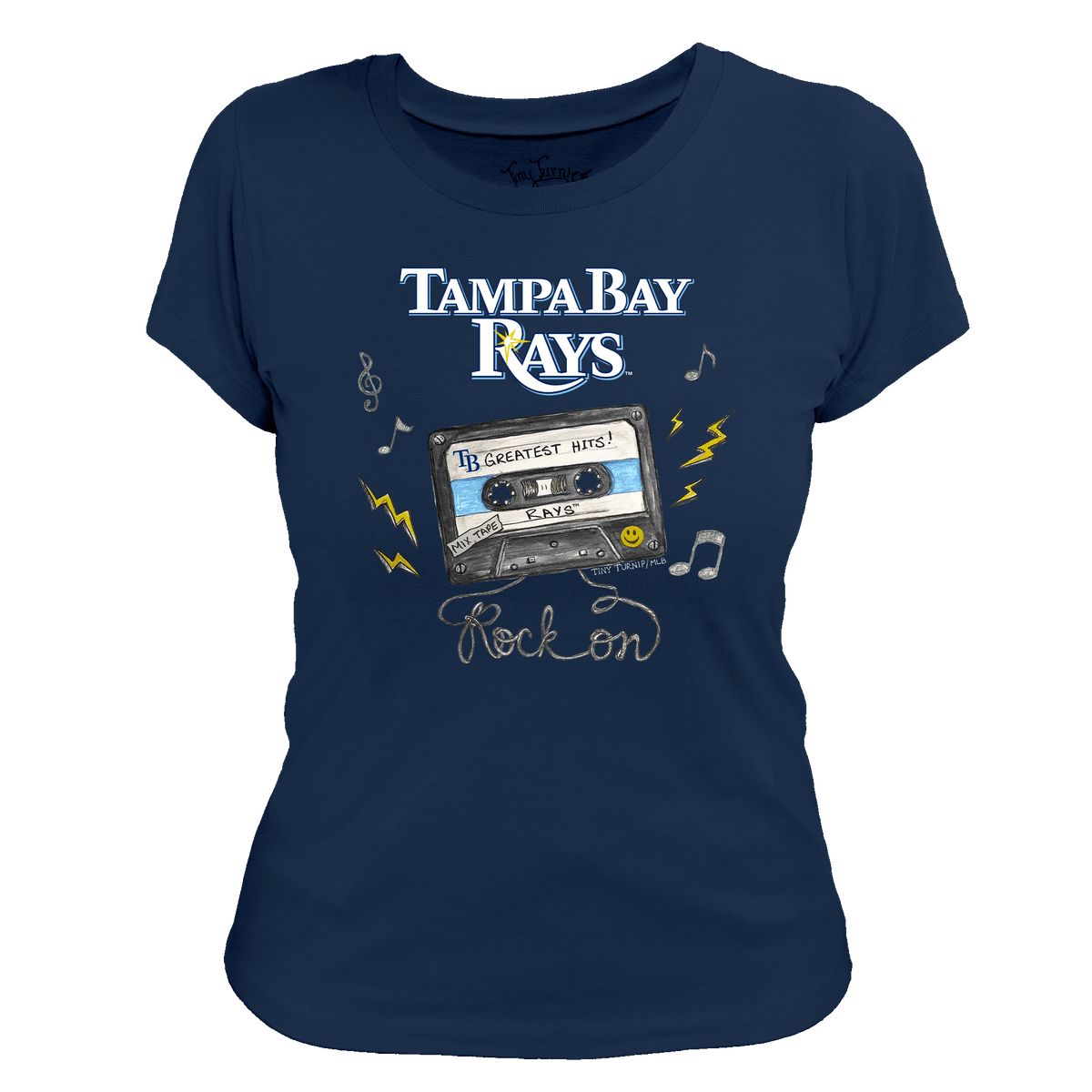 Tampa Bay Rays Mixtape Women's Tee Shirt