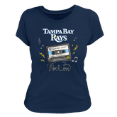 Tampa Bay Rays Mixtape Women's Tee Shirt
