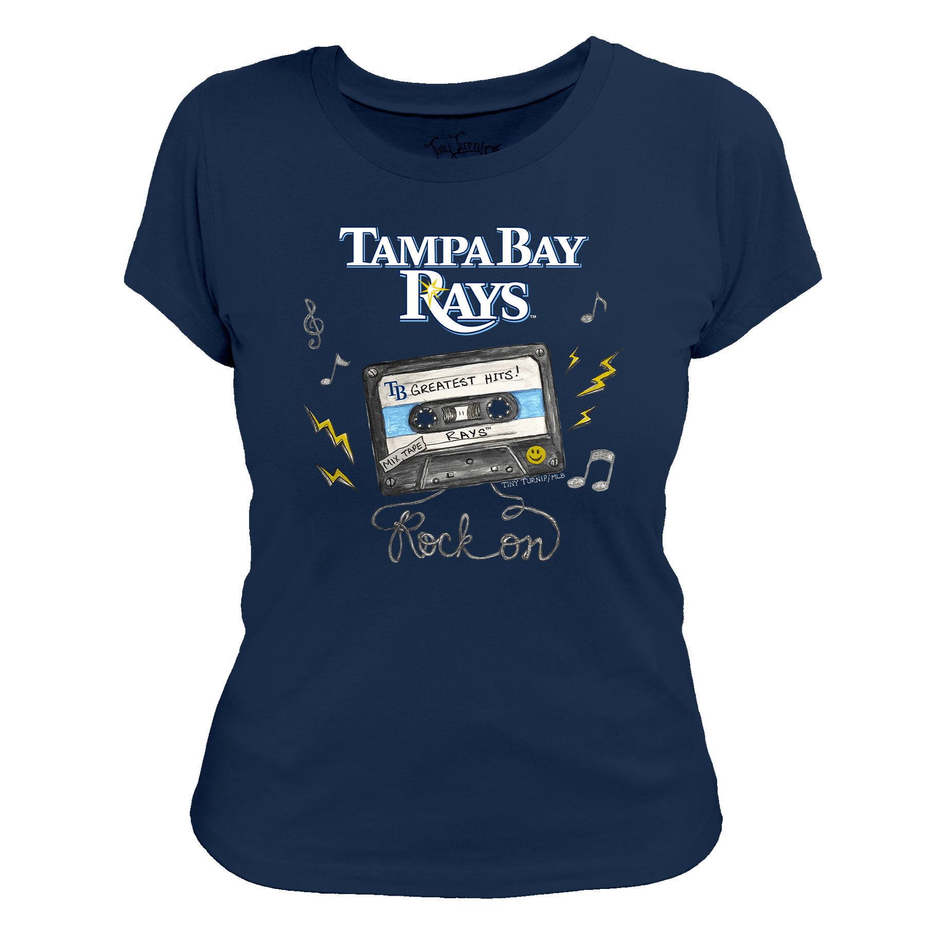 Tampa Bay Rays Mixtape Women's Tee Shirt