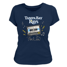 Tampa Bay Rays Mixtape Women's Tee Shirt