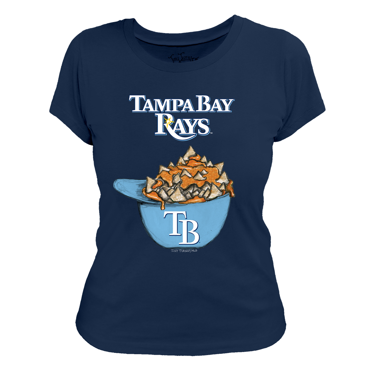 Tampa Bay Rays Nacho Helmet Tee Shirt
