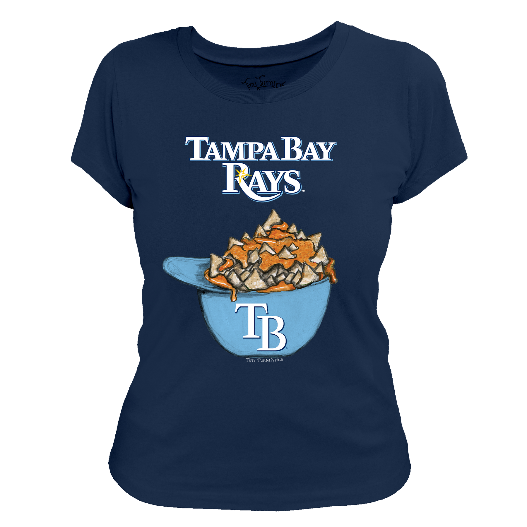 Tampa Bay Rays Nacho Helmet Tee Shirt