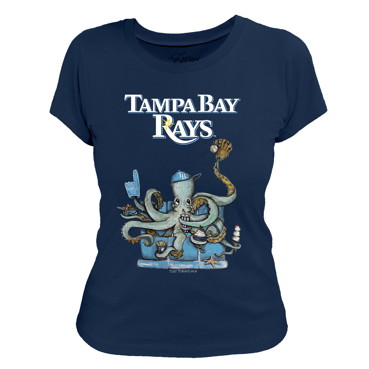 Tampa Bay Rays Octopus Tee Shirt