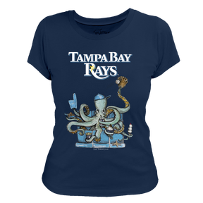 Tampa Bay Rays Octopus Tee Shirt
