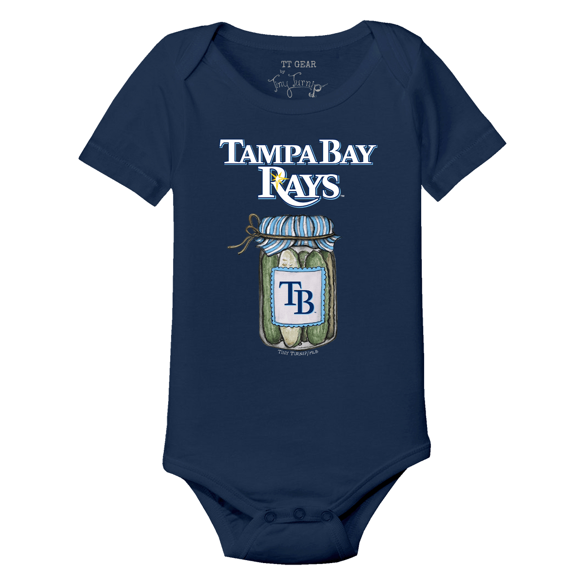 Tampa Bay Rays Pickle Jar Short Sleeve Snapper