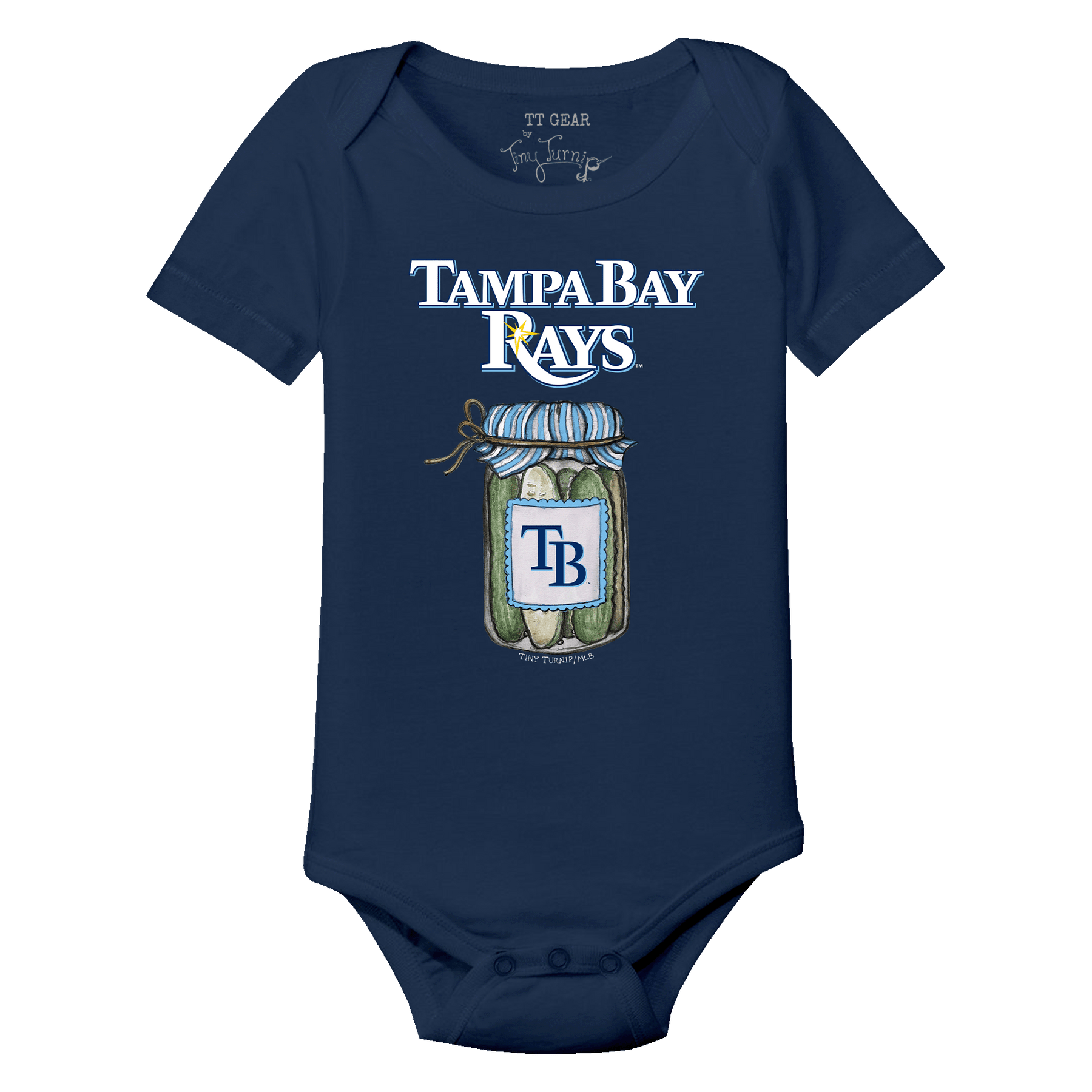 Tampa Bay Rays Pickle Jar Short Sleeve Snapper