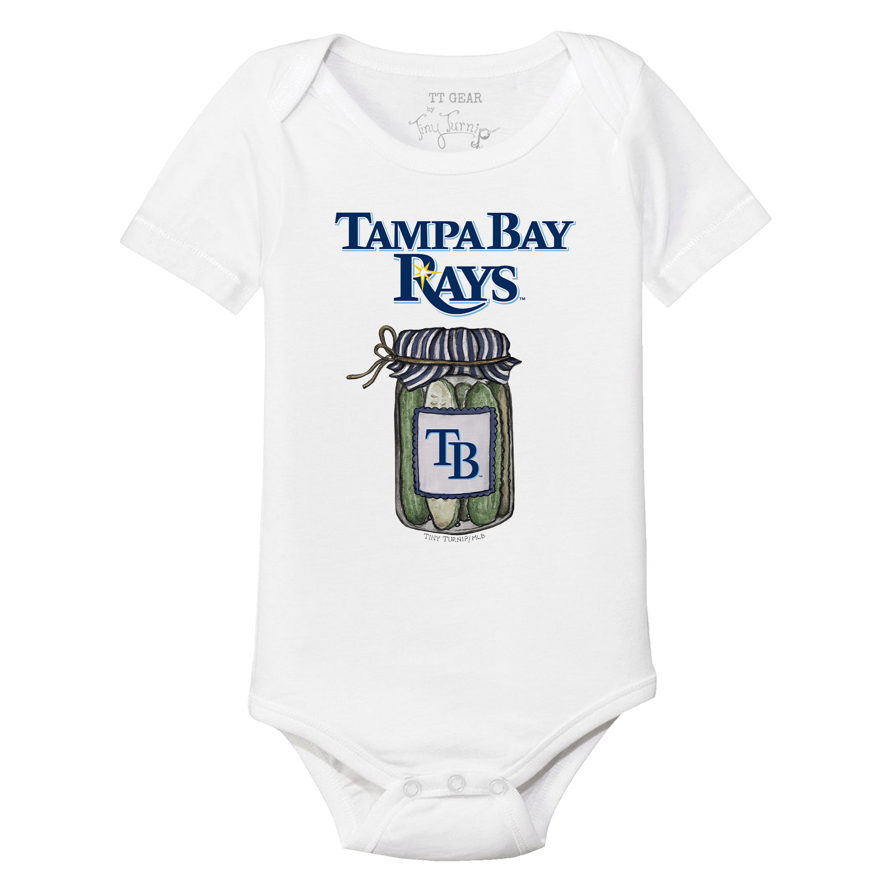 Tampa Bay Rays Pickle Jar Short Sleeve Snapper