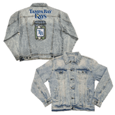 Tampa Bay Rays Pickle Jar Boyfriend Denim Jacket