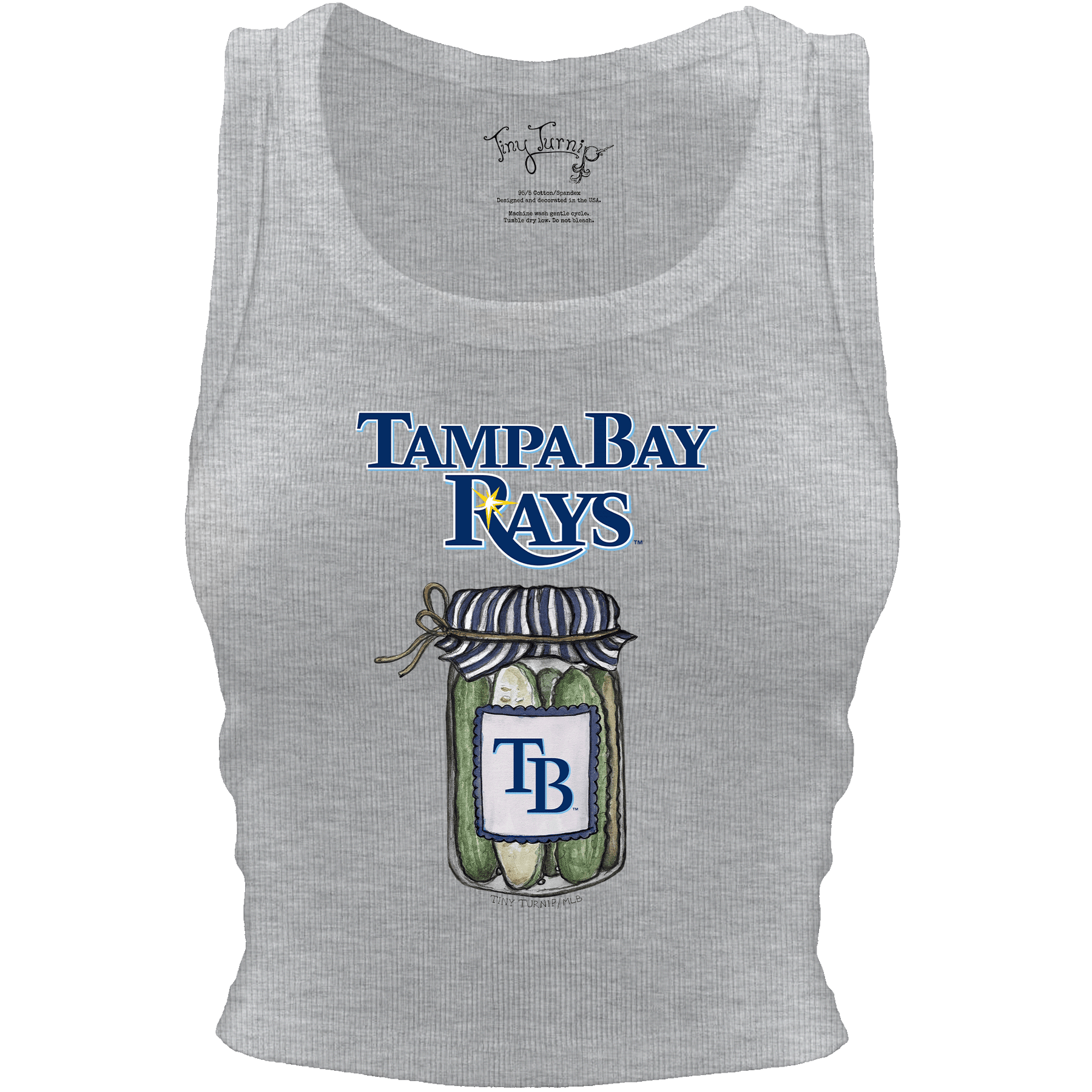 Tampa Bay Rays Pickle Jar Crop Tank