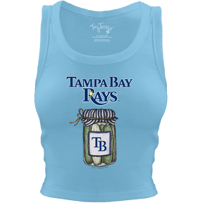 Tampa Bay Rays Pickle Jar Crop Tank
