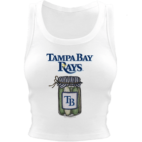 Tampa Bay Rays Pickle Jar Crop Tank