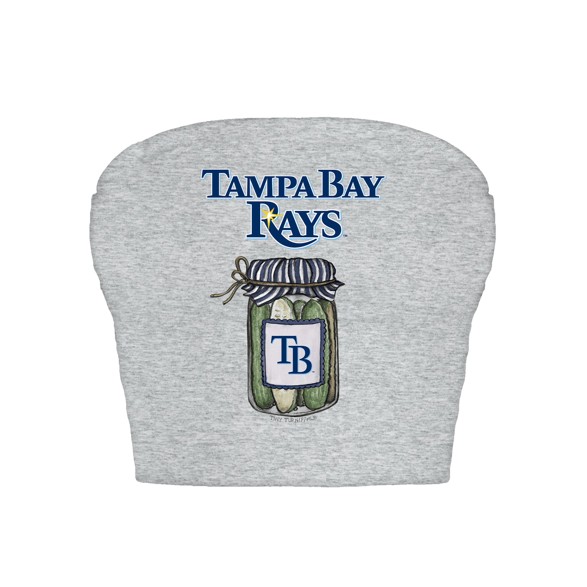 Tampa Bay Rays Pickle Jar Crop Tube Top