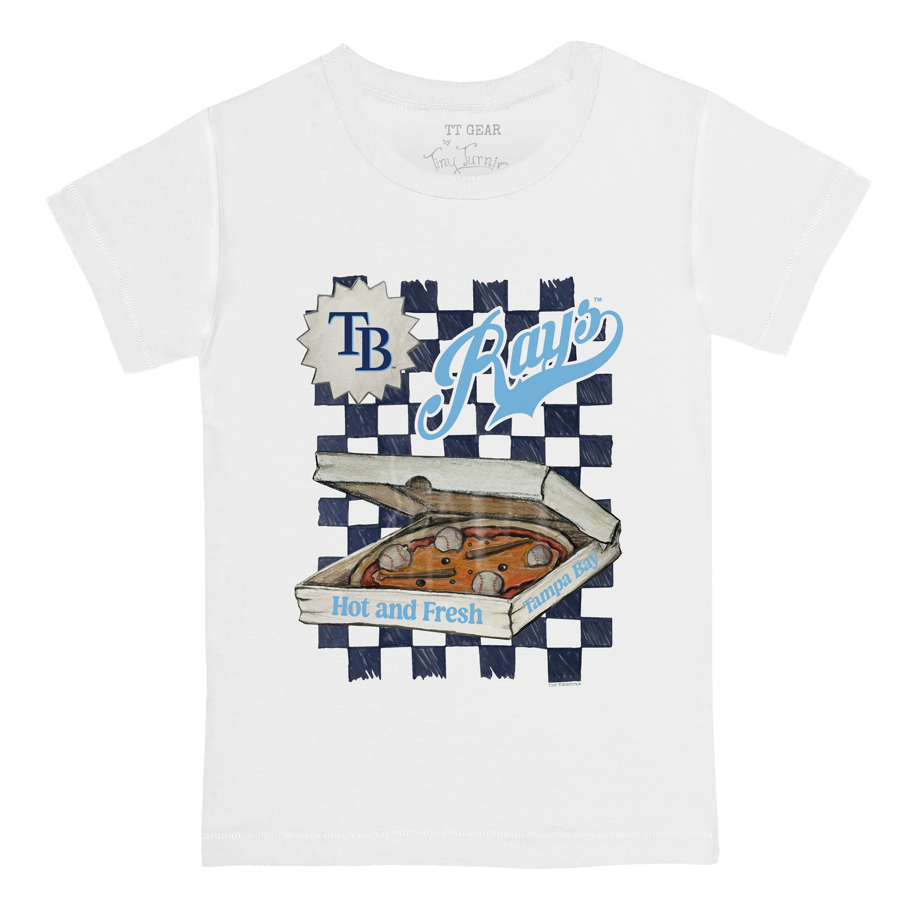 Tampa Bay Rays Pizza Tee Shirt